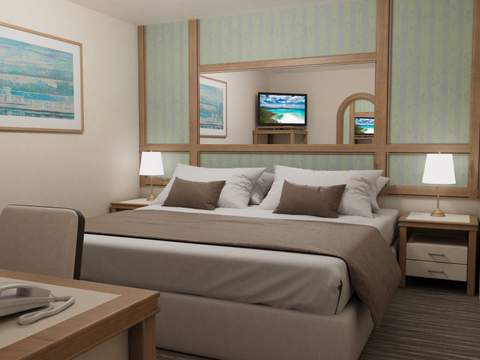 Carnival Encounter Interior (4A) cabin Carnival Encounter Interior (4A) cabin