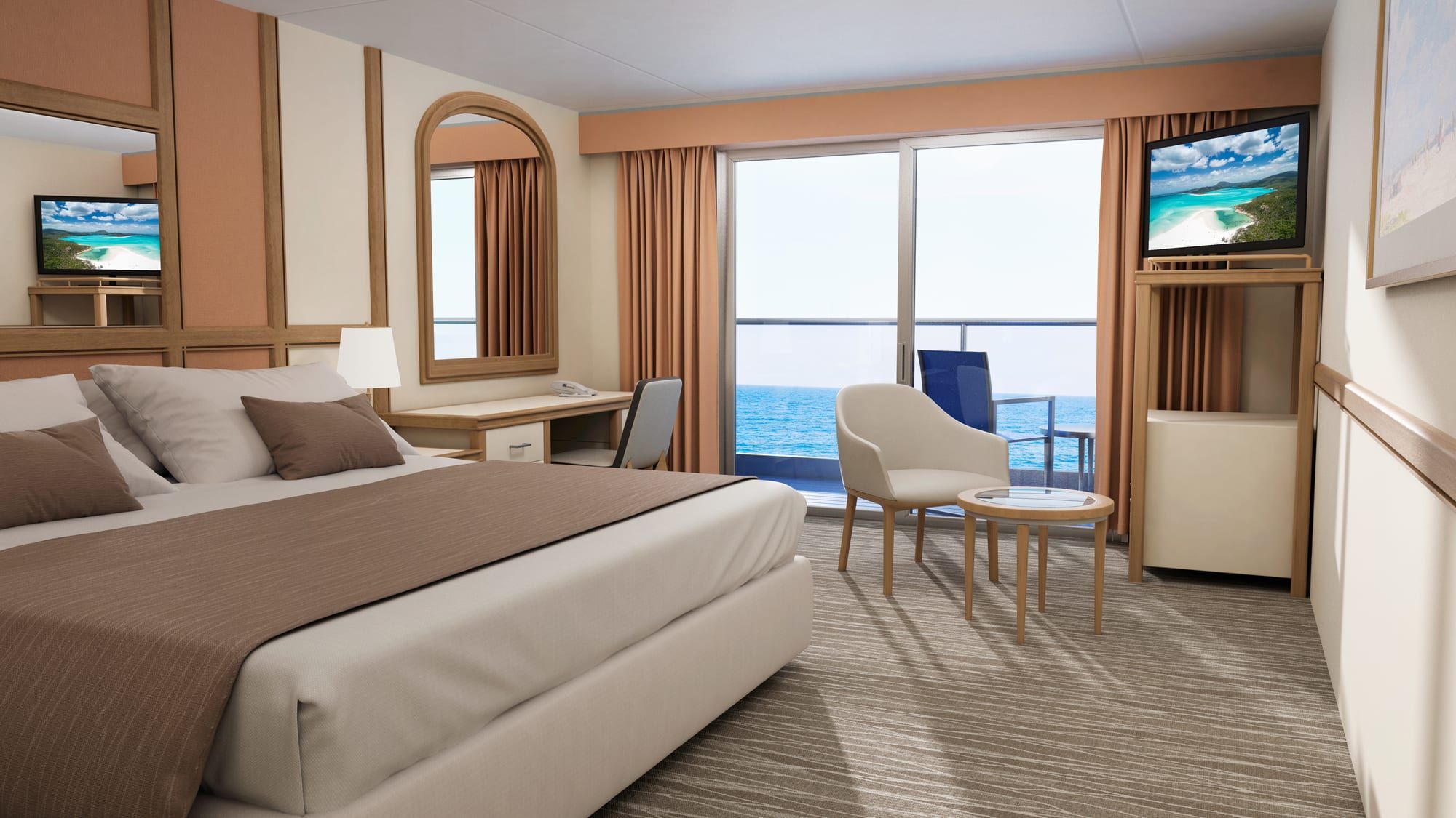 Carnival Encounter Balcony (8A) cabin