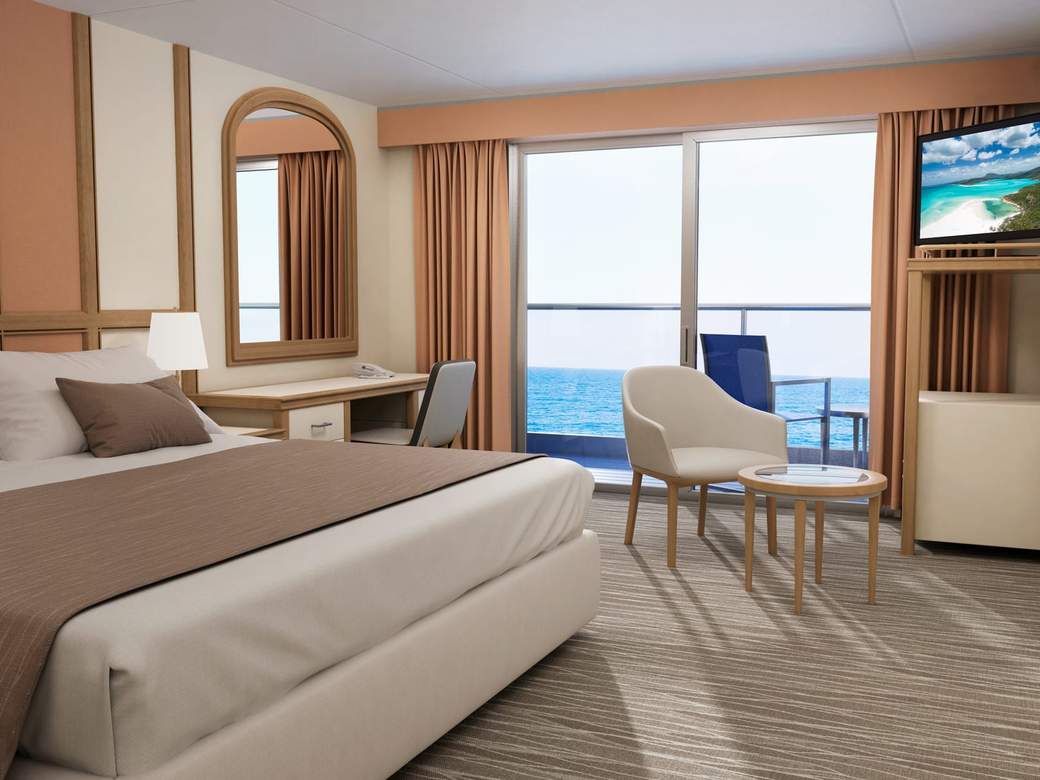 Carnival Encounter Balcony (8A) cabin