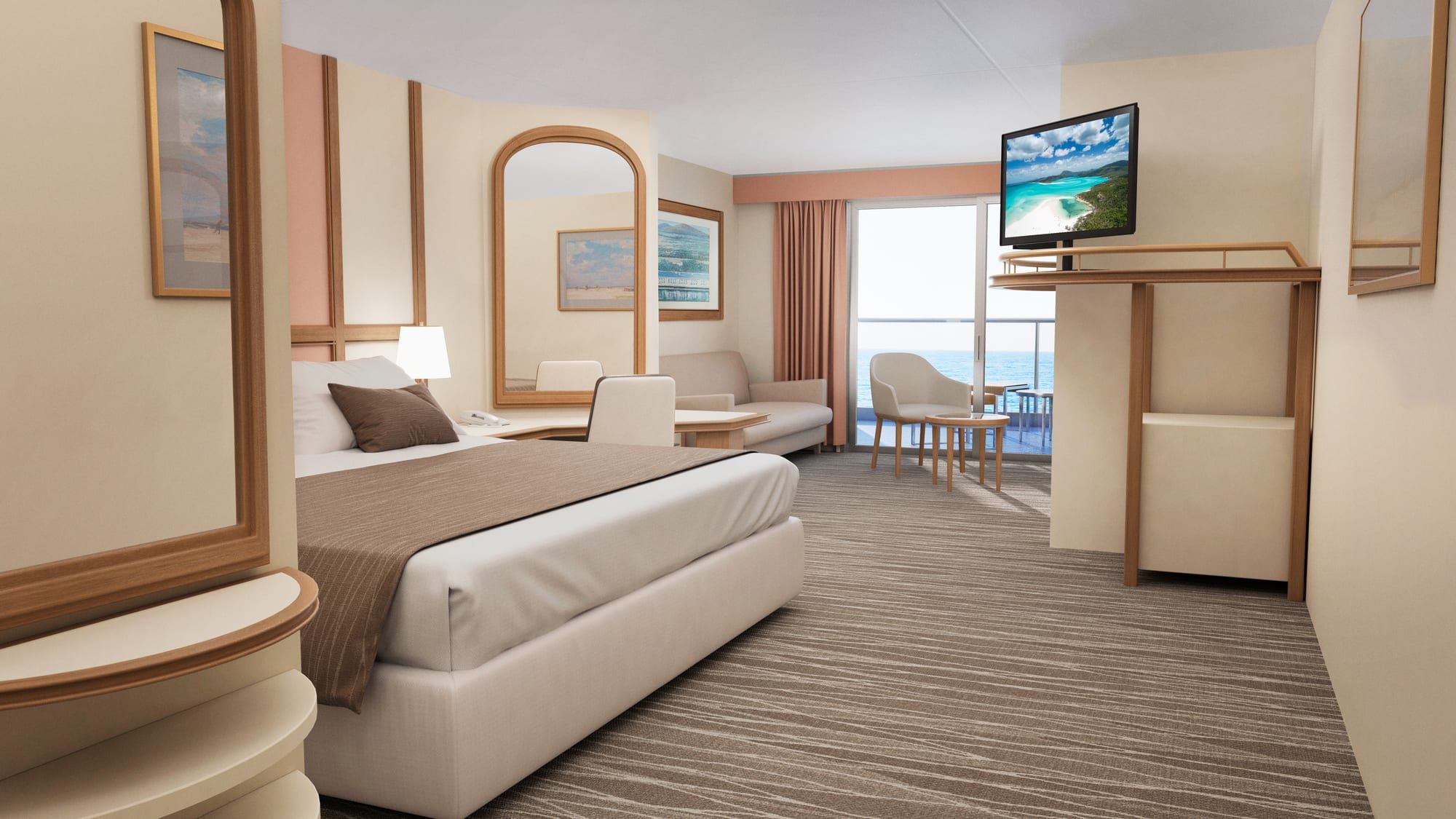 Carnival Encounter Ocean Suite (OS) cabin