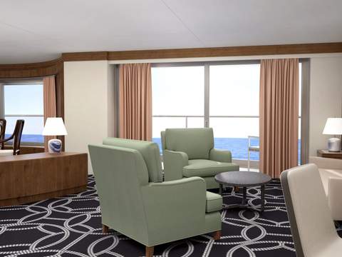 Carnival Encounter Byron Beach Club Presidential Suite (SB) cabin