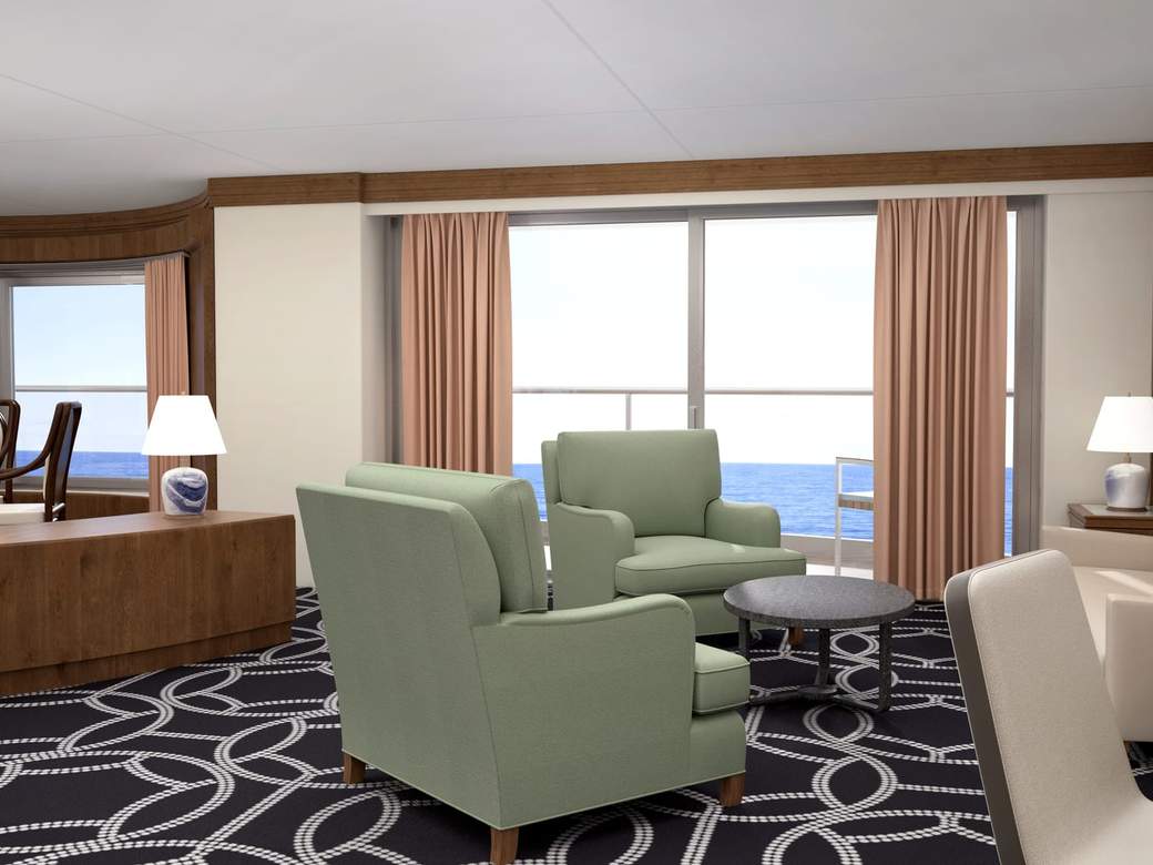 Carnival Encounter Byron Beach Club Presidential Suite (SB) cabin