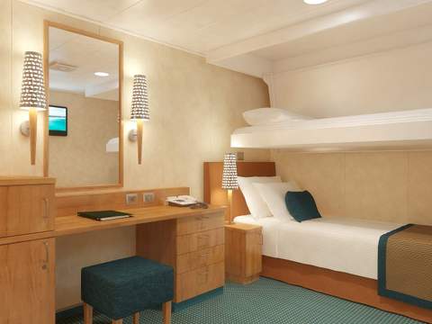 Carnival Breeze Interior Upper/Lower - Accessible (1A) cabin, photo 1 of 2