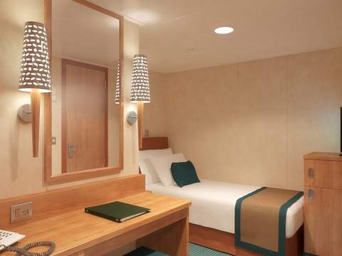 Carnival Breeze Interior Upper/Lower (1A) cabin, photo 5 of 6