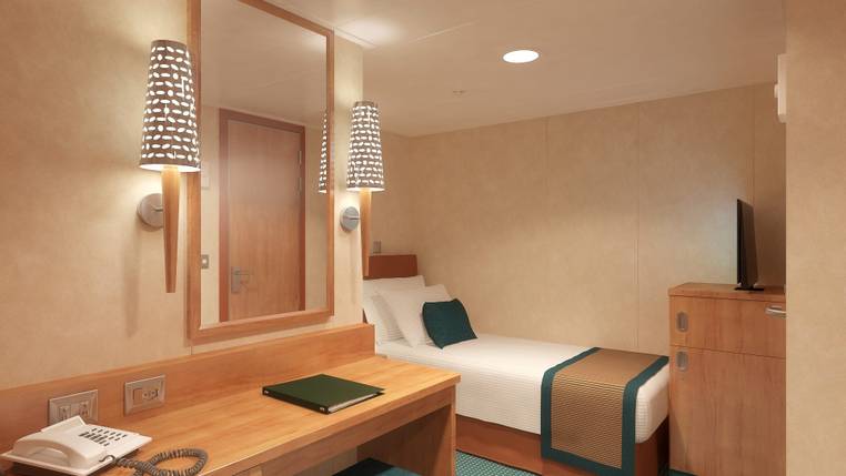 Carnival Breeze Interior Upper/Lower (1A) cabin, photo 5 of 6