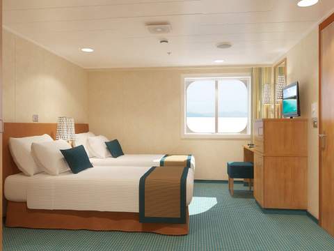 Carnival Breeze Interior with Picture Window (Walkway View) - Accessible (4J) cabin, photo 1 of 4