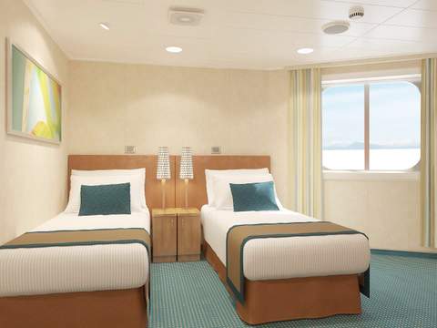 Carnival Breeze Interior with Picture Window (Walkway View) - Accessible (4J) cabin, photo 4 of 4