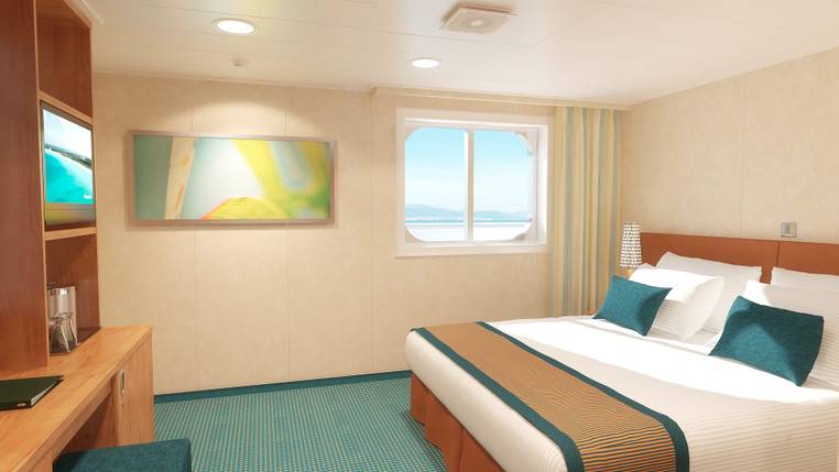Carnival Breeze Interior with Picture Window (Walkway View) (4J) cabin, photo 2 of 4