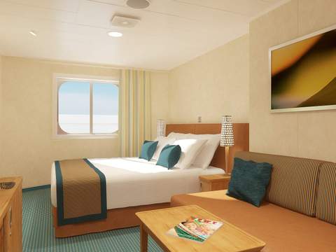 Carnival Breeze Interior with Picture Window (Walkway View) (4J) cabin, photo 3 of 4