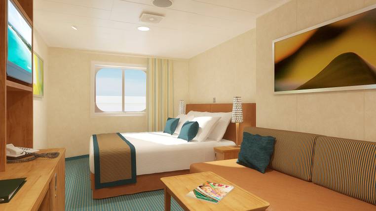 Carnival Breeze Interior with Picture Window (Walkway View) (4J) cabin, photo 3 of 4