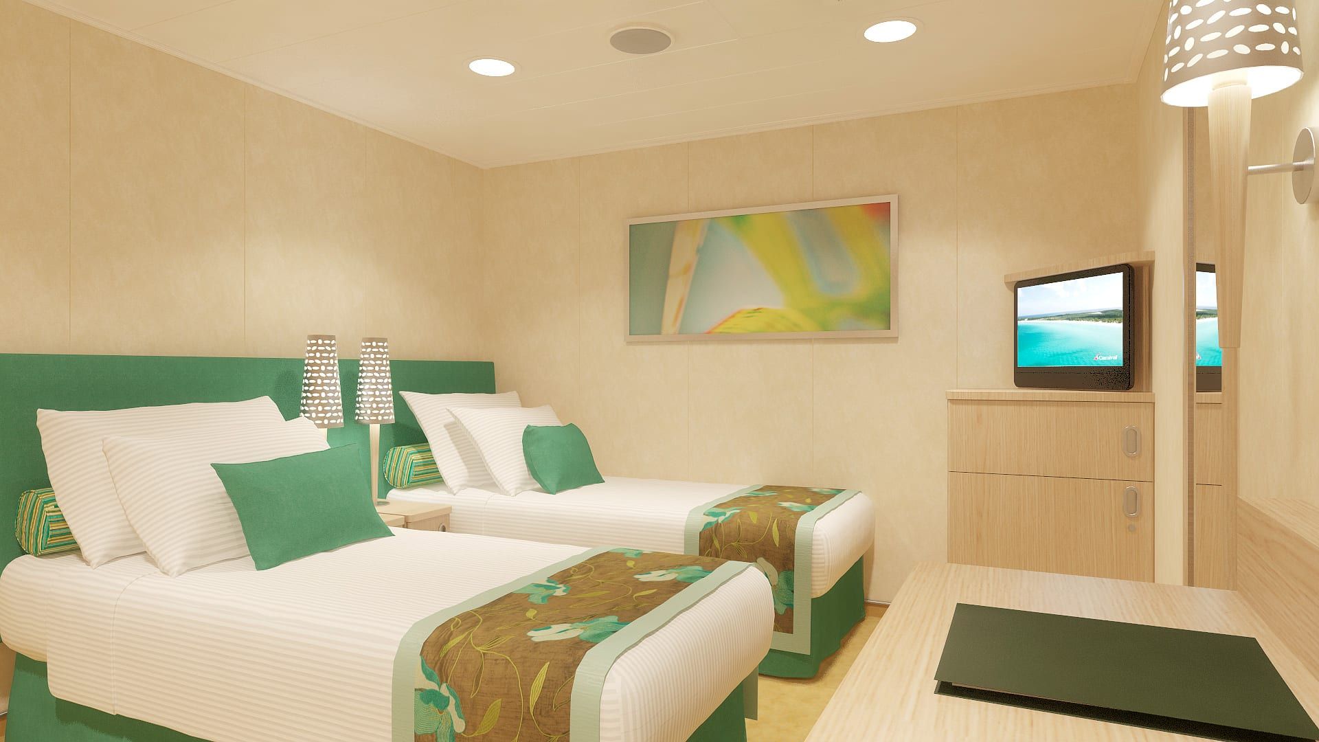 Carnival Breeze Cloud 9 Spa Interior (4S) cabin