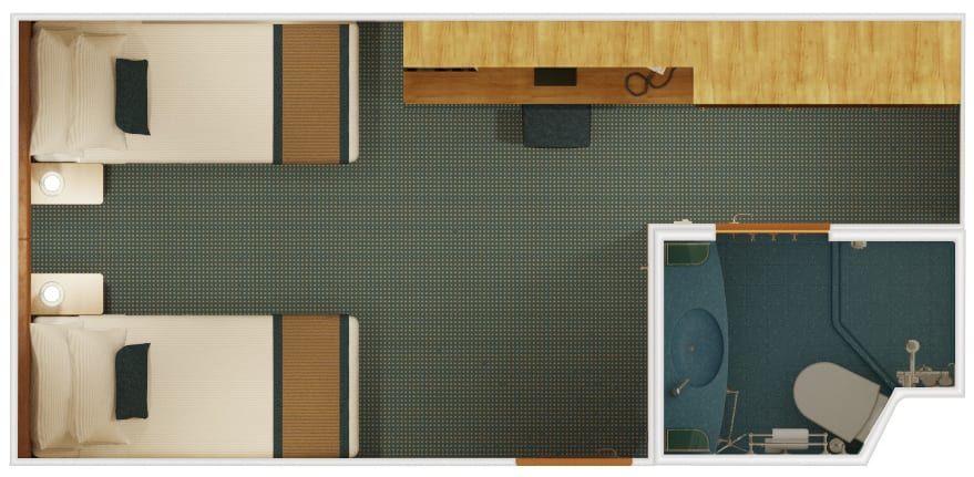Carnival Breeze Interior (4F) floor plan, photo 1 of 2