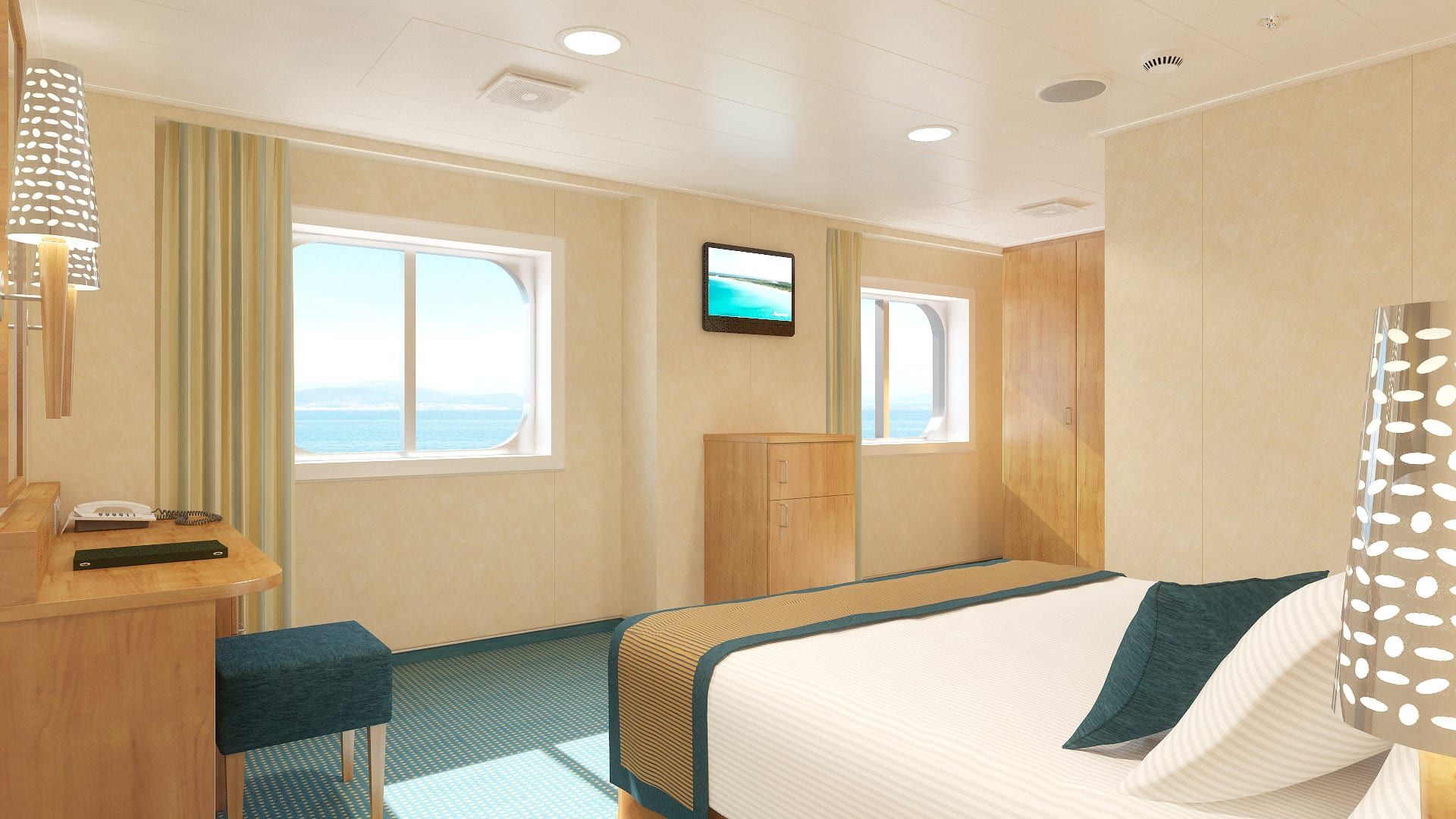Carnival Breeze Ocean View - Accessible (6A) cabin