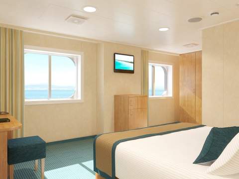 Carnival Breeze Ocean View - Accessible (6A) cabin