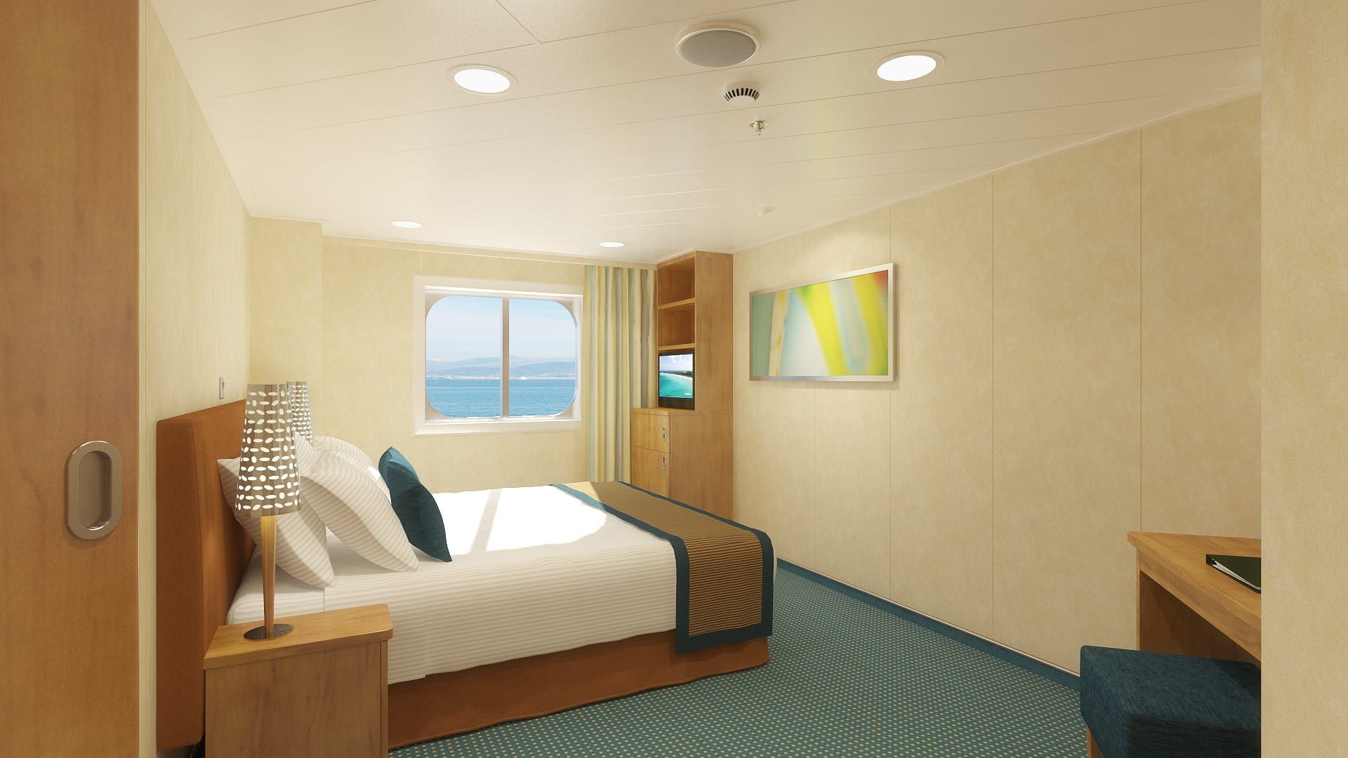 Carnival Breeze Ocean View (6A) cabin, photo 5 of 7