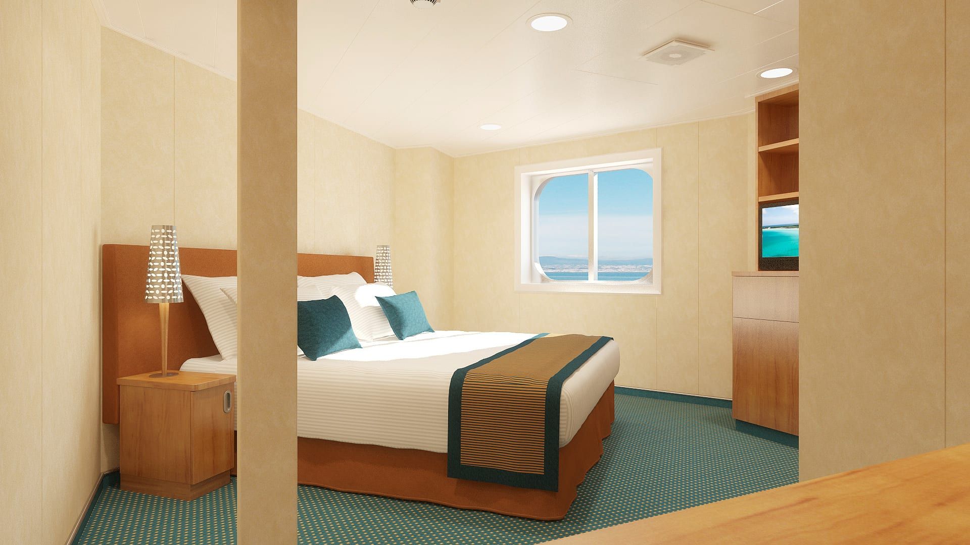 Carnival Breeze Ocean View (6A) cabin, photo 6 of 7