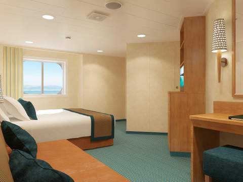 Carnival Breeze Ocean View (6A) cabin, photo 7 of 7