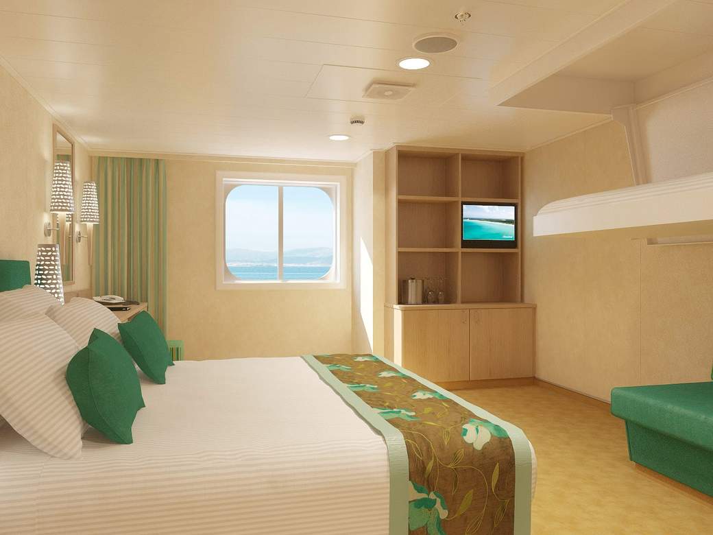 Carnival Breeze Cloud 9 Spa Ocean View (Walkway View) - Accessible (6S) cabin, photo 1 of 3