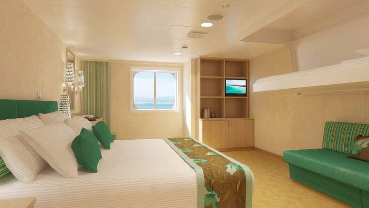 Carnival Breeze Cloud 9 Spa Ocean View (Walkway View) - Accessible (6S) cabin, photo 1 of 3