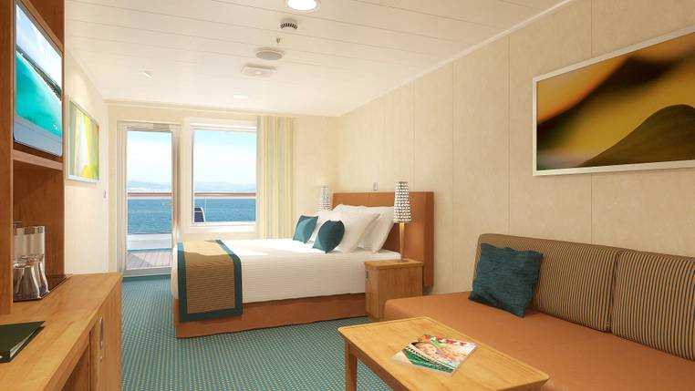 Carnival Breeze Aft-View Extended Balcony (8M) cabin, photo 1 of 2