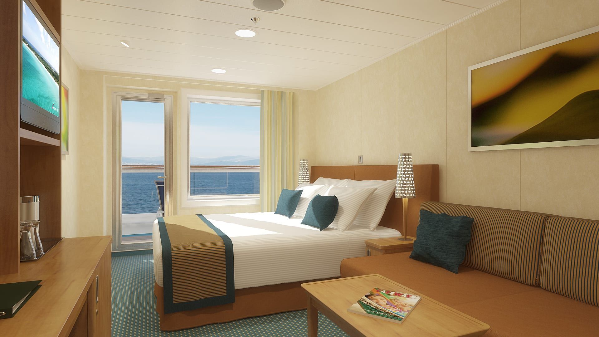Carnival Breeze Balcony (8B) cabin