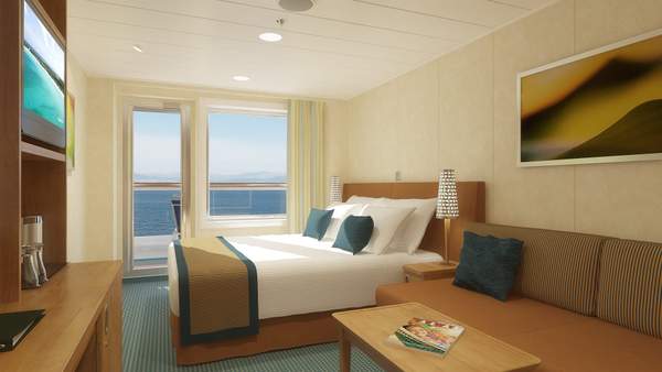 Carnival Breeze Balcony (8B) cabin