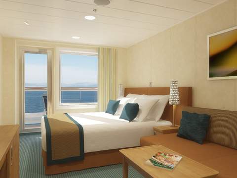 Carnival Breeze Balcony (8B) cabin Carnival Breeze Balcony (8B) cabin