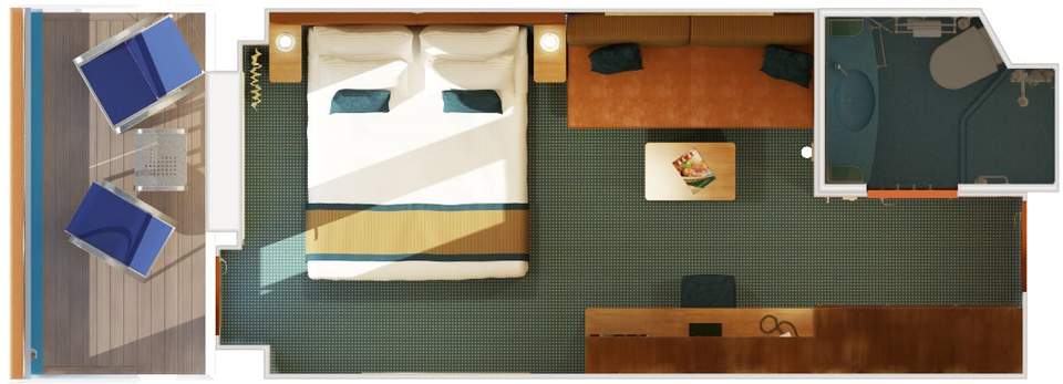 Carnival Breeze Balcony (8A) floor plan, photo 1 of 2 Carnival Breeze Balcony (8A) floor plan, photo 1 of 2