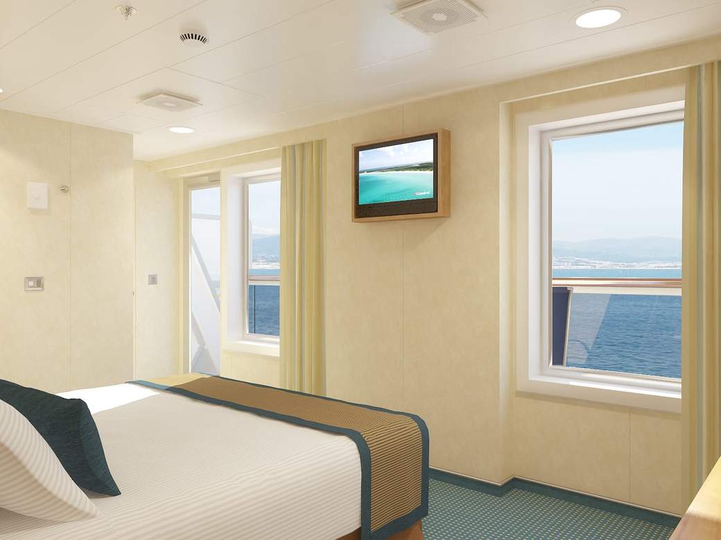 Carnival Breeze Balcony (8A) cabin Carnival Breeze Balcony (8A) cabin