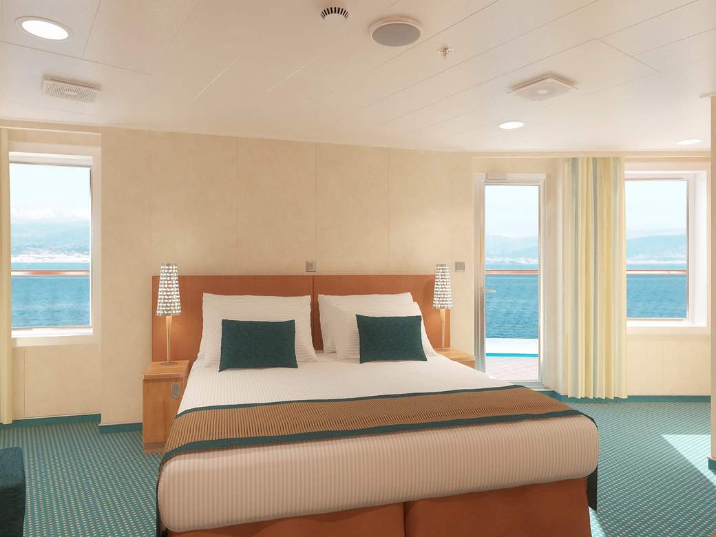 Carnival Breeze Premium Vista Balcony (9C) cabin, photo 1 of 4 Carnival Breeze Premium Vista Balcony (9C) cabin, photo 1 of 4