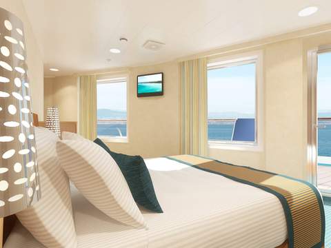 Carnival Breeze Premium Vista Balcony (9C) cabin, photo 2 of 4 Carnival Breeze Premium Vista Balcony (9C) cabin, photo 2 of 4
