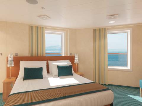 Carnival Breeze Premium Vista Balcony (9C) cabin, photo 4 of 4 Carnival Breeze Premium Vista Balcony (9C) cabin, photo 4 of 4