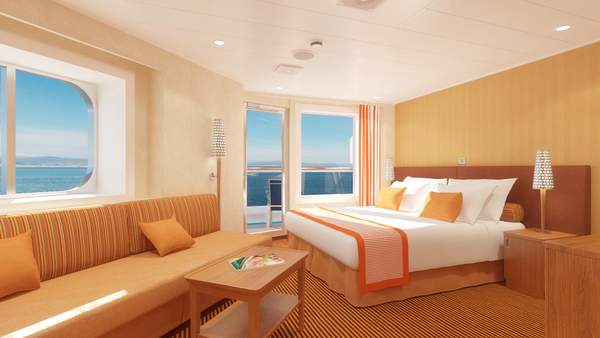 Carnival Breeze Junior Suite (JS) cabin Carnival Breeze Junior Suite (JS) cabin