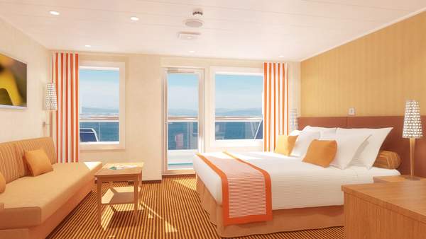 Carnival Breeze Ocean Suite (OS) cabin