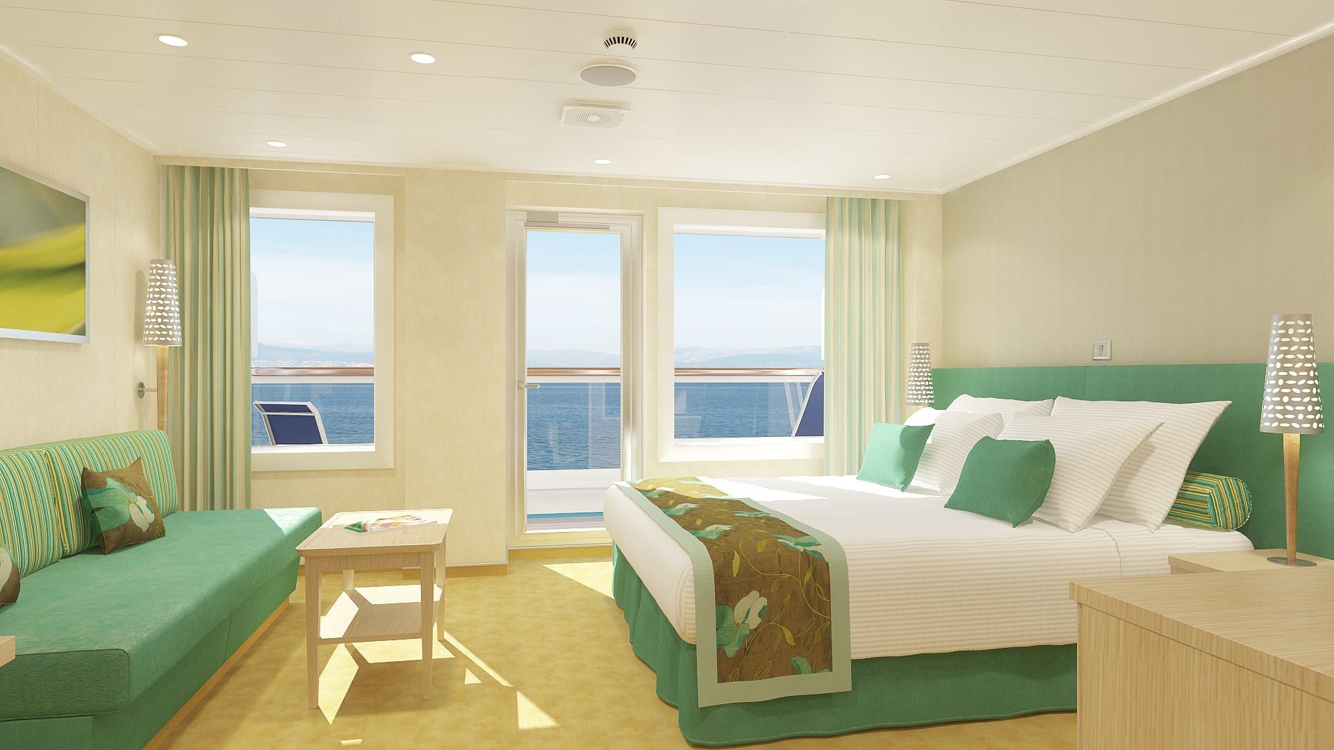 Carnival Breeze Cloud 9 Spa Suite (SS) cabin