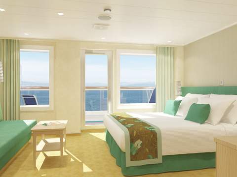 Carnival Breeze Cloud 9 Spa Suite (SS) cabin