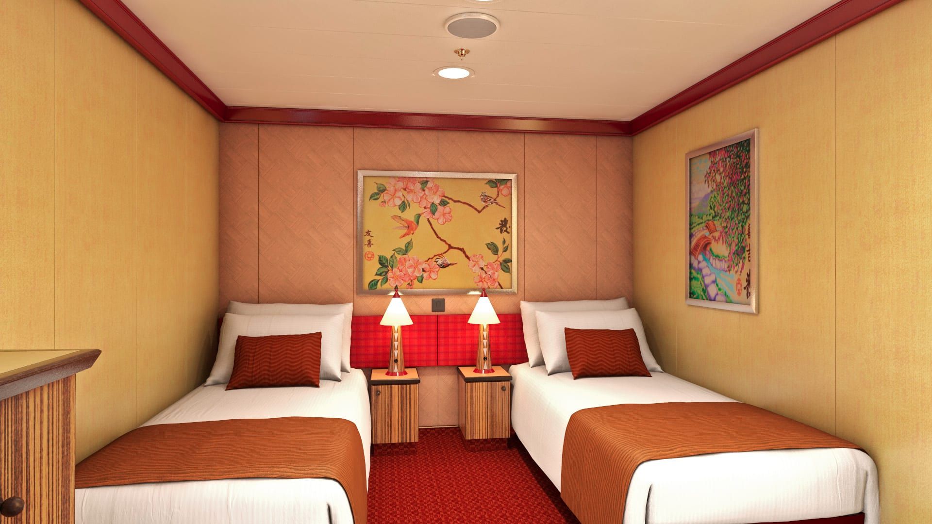 Carnival Dream Cloud 9 Spa Interior (4S) cabin