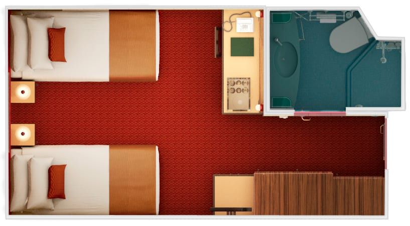 Carnival Dream Cloud 9 Spa Interior (4S) floor plan