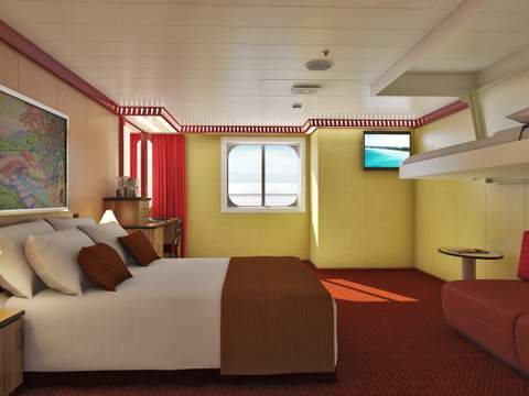 Carnival Dream Cloud 9 Spa Ocean View (Walkway View) - Accessible (6S) cabin