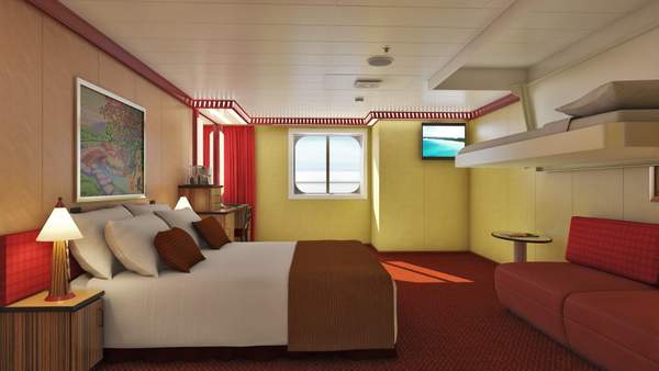 Carnival Dream Cloud 9 Spa Ocean View (Walkway View) - Accessible (6S) cabin Carnival Dream Cloud 9 Spa Ocean View (Walkway View) - Accessible (6S) cabin