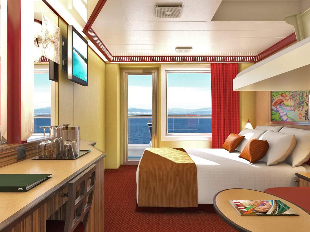 Carnival Dream Cloud 9 Spa Balcony (8S) cabin Carnival Dream Cloud 9 Spa Balcony (8S) cabin