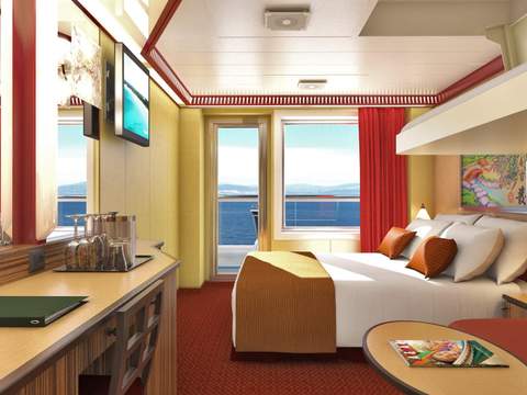 Carnival Dream Cloud 9 Spa Balcony (8S) cabin Carnival Dream Cloud 9 Spa Balcony (8S) cabin