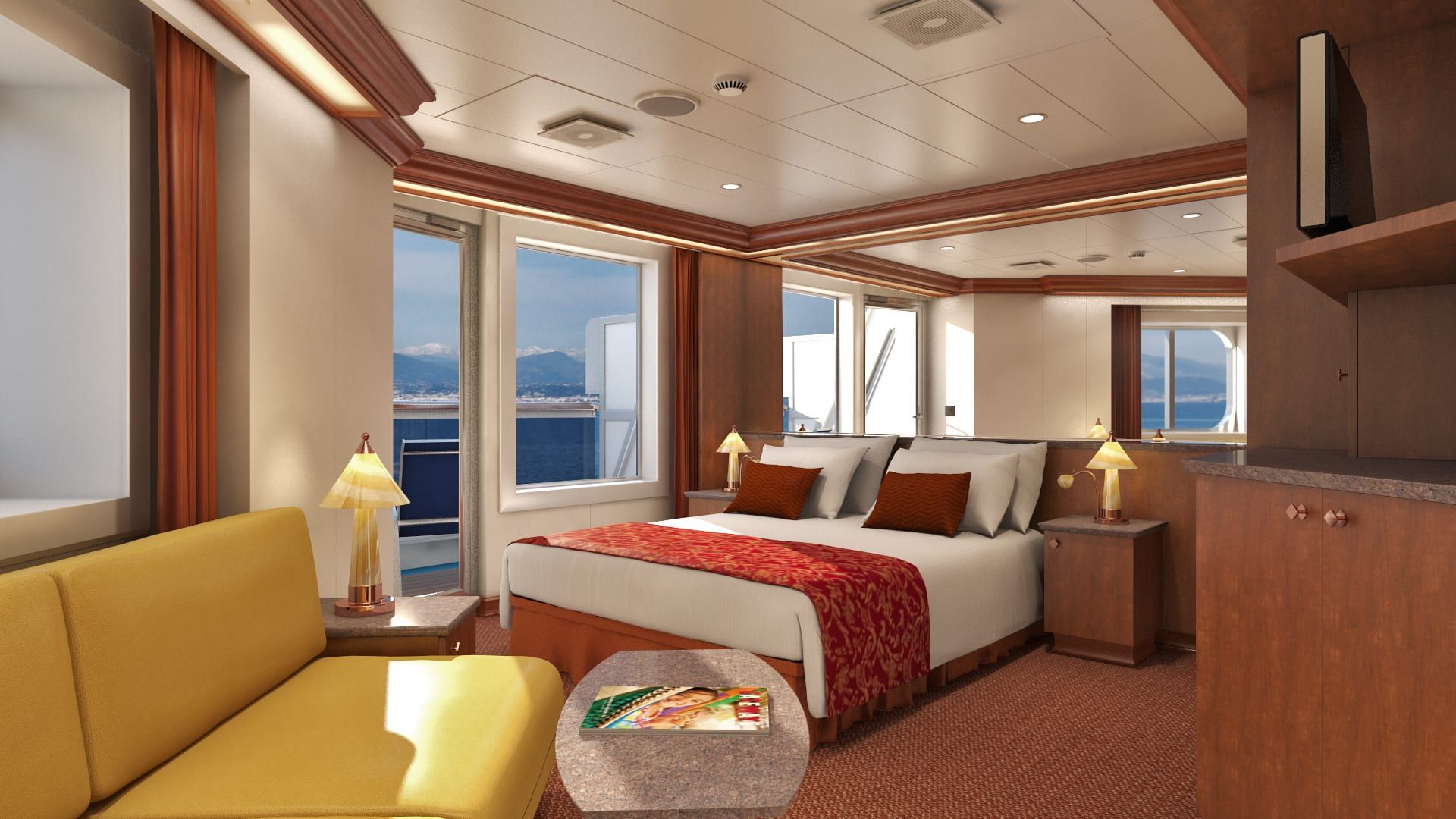 Carnival Splendor Junior Suite (JS) cabin