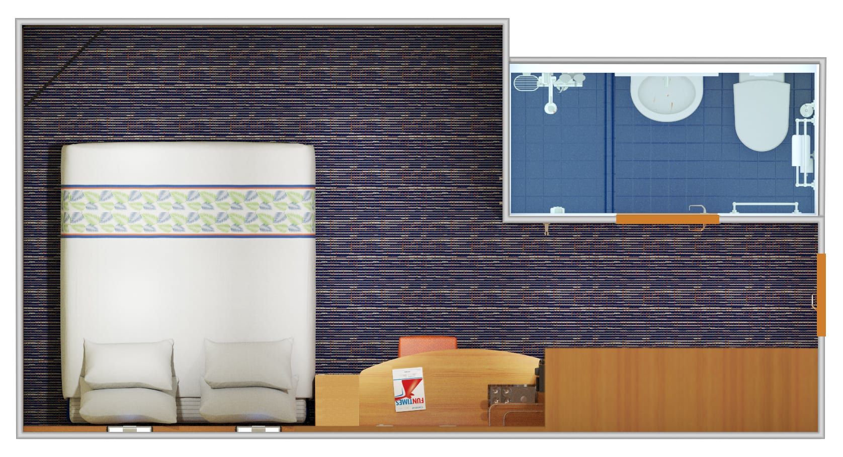 Carnival Elation Interior (4D) floor plan
