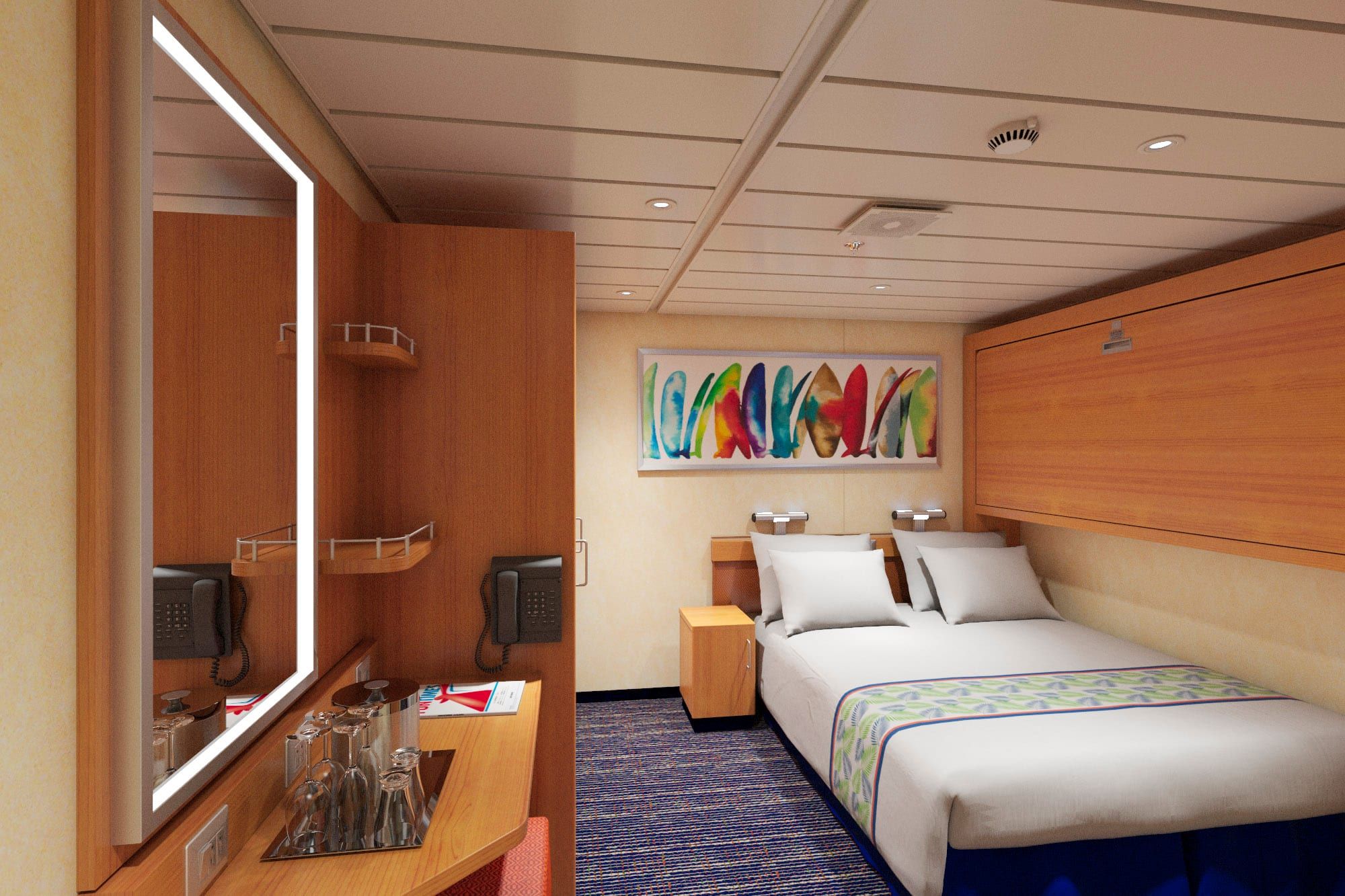 Carnival Elation Interior - Accessible (4B) cabin