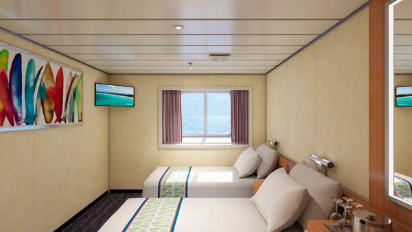 Carnival Elation Ocean View (6B) cabin, photo 1 of 4
