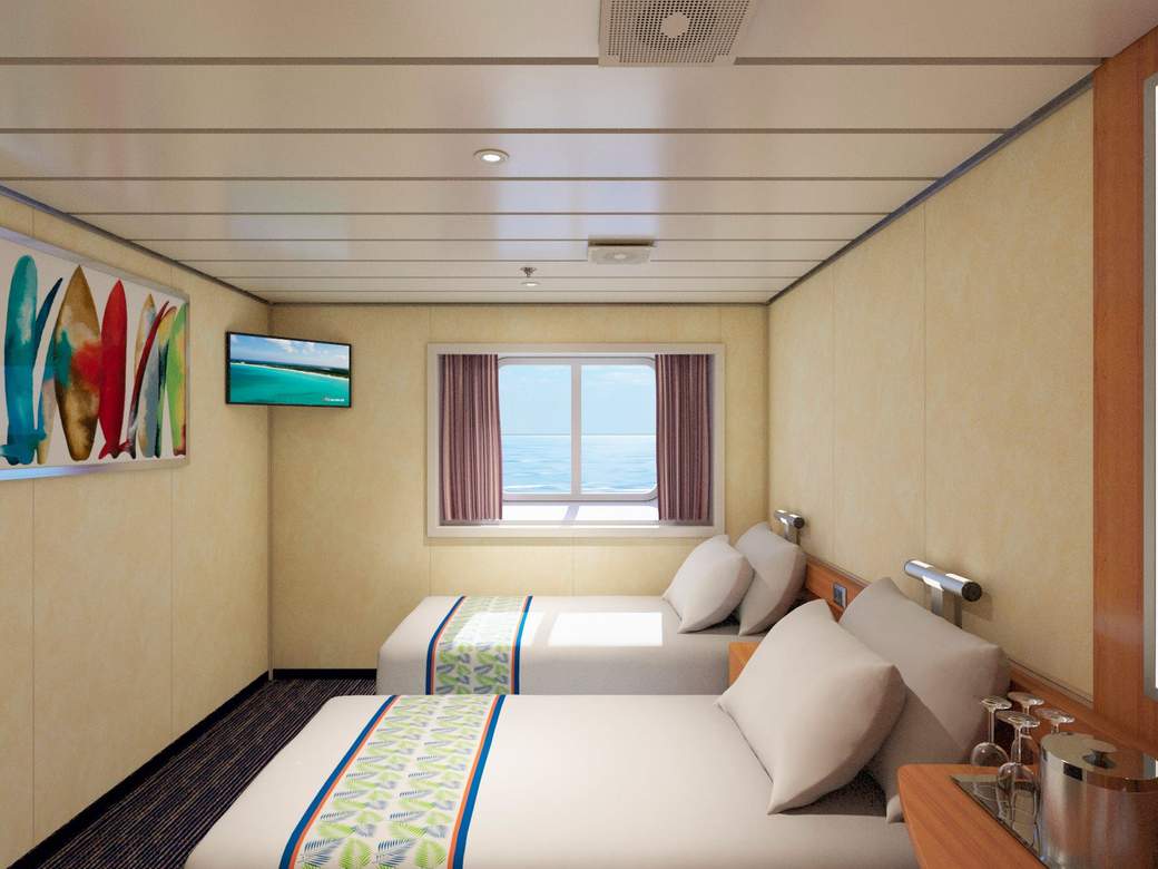 Carnival Elation Ocean View (6B) cabin, photo 1 of 4 Carnival Elation Ocean View (6B) cabin, photo 1 of 4
