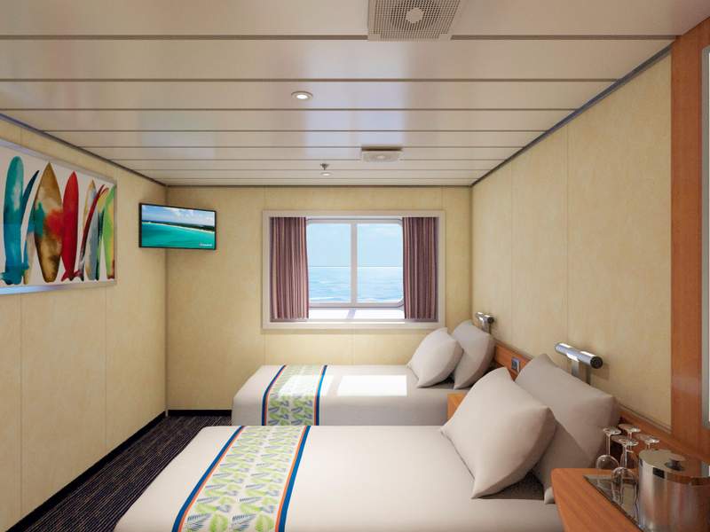 Carnival Paradise Ocean View (6B) cabin, photo 1 of 4 Carnival Paradise Ocean View (6B) cabin, photo 1 of 4