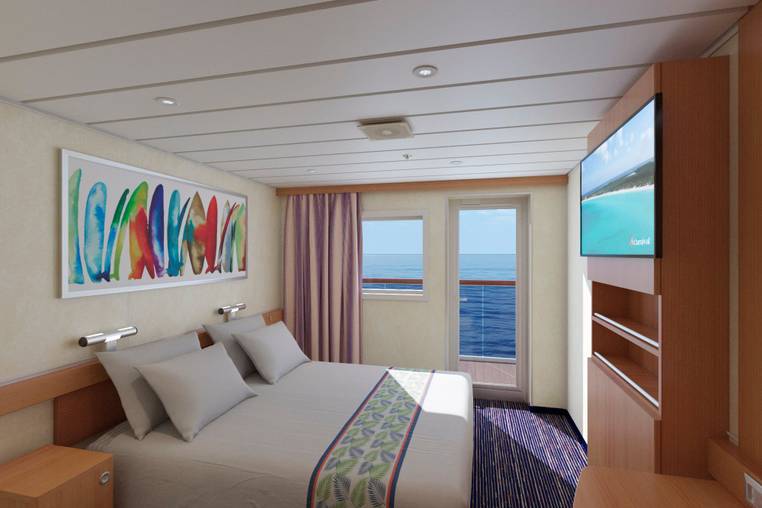 Carnival Elation Balcony (8A) cabin, photo 1 of 2