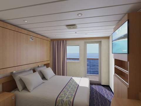 Carnival Elation Balcony (8A) cabin, photo 2 of 2